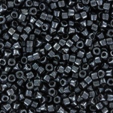 Miyuki delica Beads 11/0 - Galvanized gunmetal DB-453